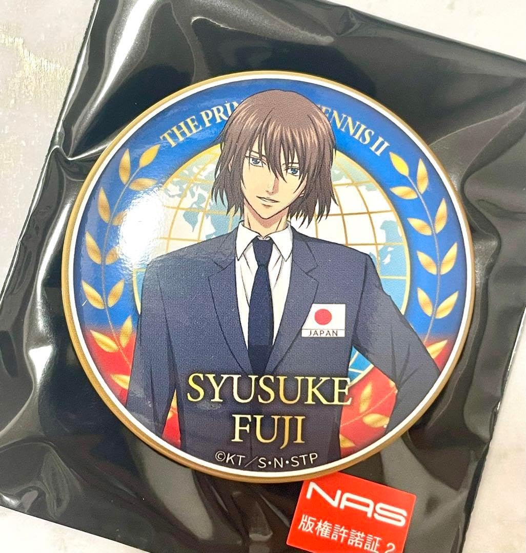 テニスの王子様 テニフェス 代表スーツ 不二周助 缶バッジ 新